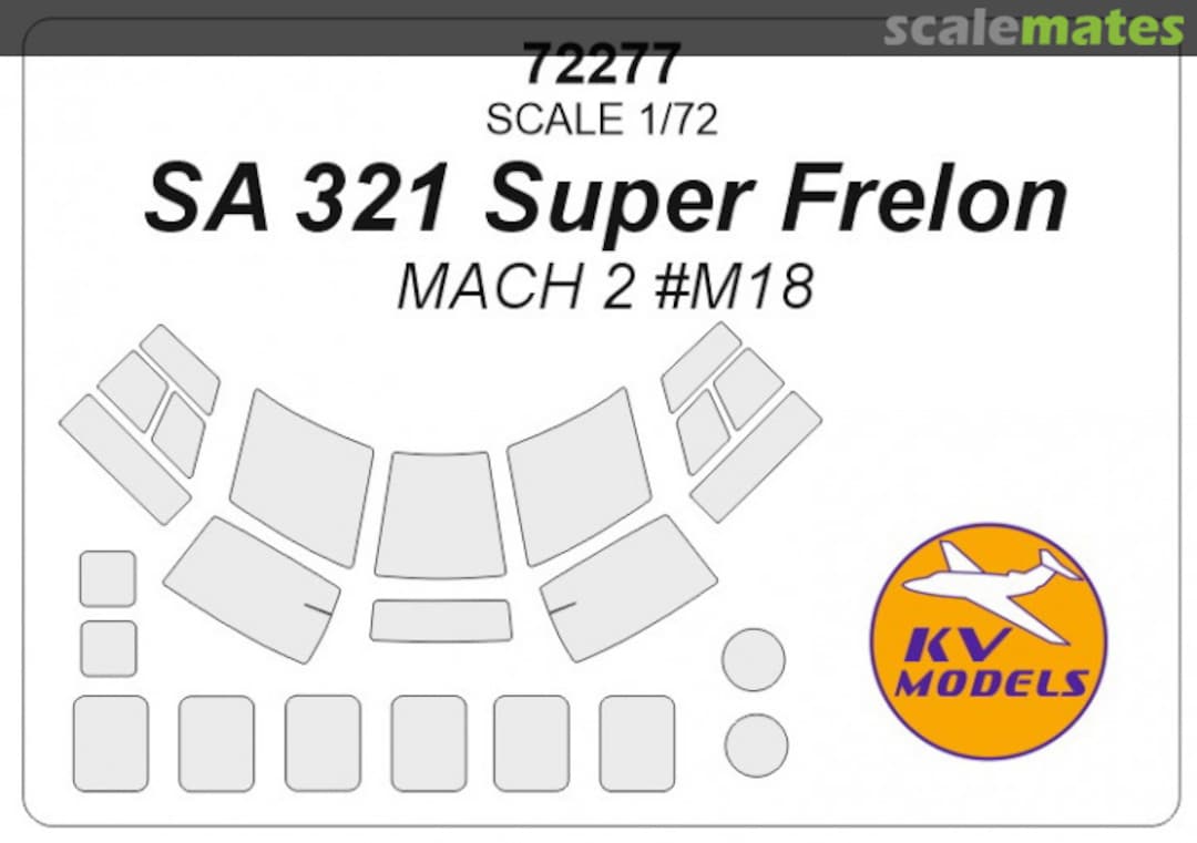 Boxart SA 321 Super Frelon 72277 KV Models Boxart SA 321 Super Frelon 72277 KV Models