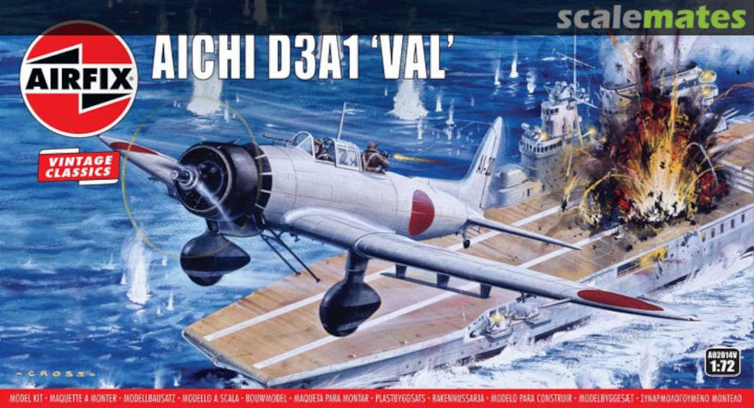 Boxart Aichi D3A1 'Val' A02014V Airfix