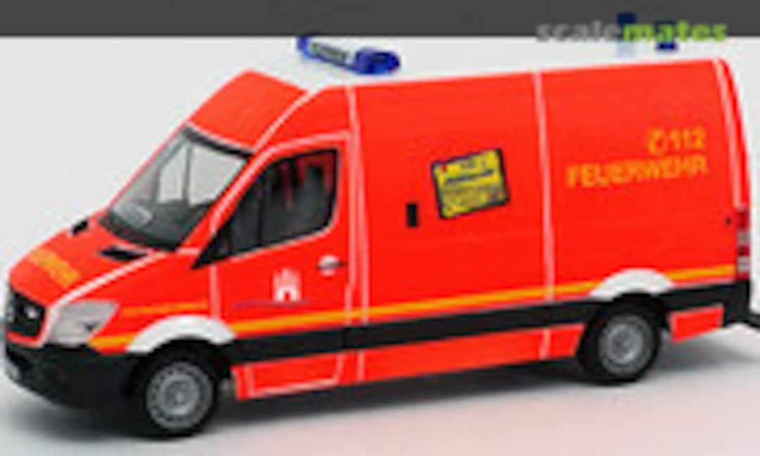 1:87 Mercedes Benz Sprinter 13 GW Feuerwehr Hamburg Rotherbaum (Herpa 923880)