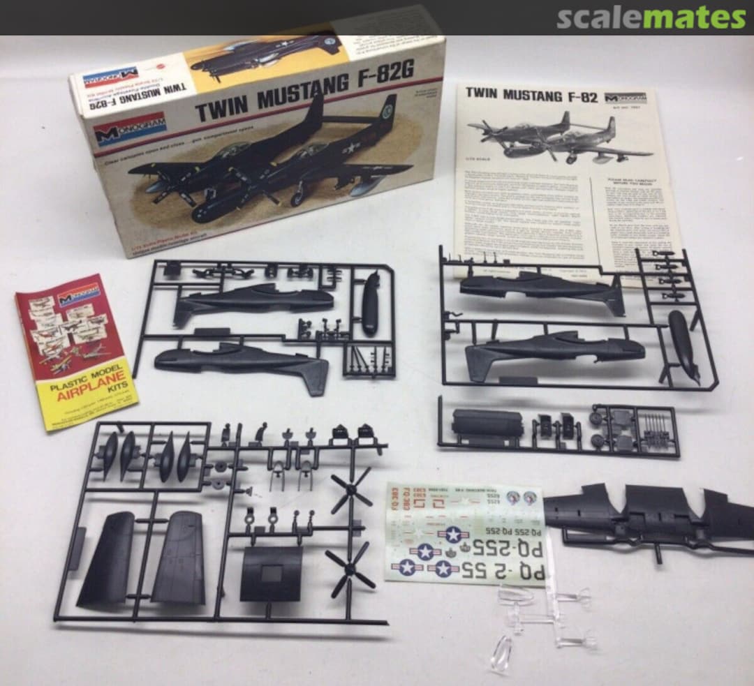 Contents Twin Mustang F-82G 7501 Monogram Contents Twin Mustang F-82G 7501 Monogram