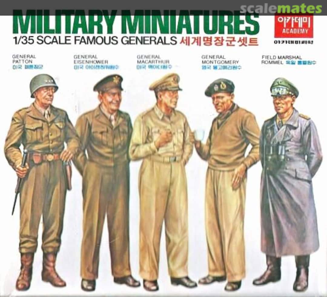 Boxart Famous Generals AA015 Academy Boxart Famous Generals AA015 Academy