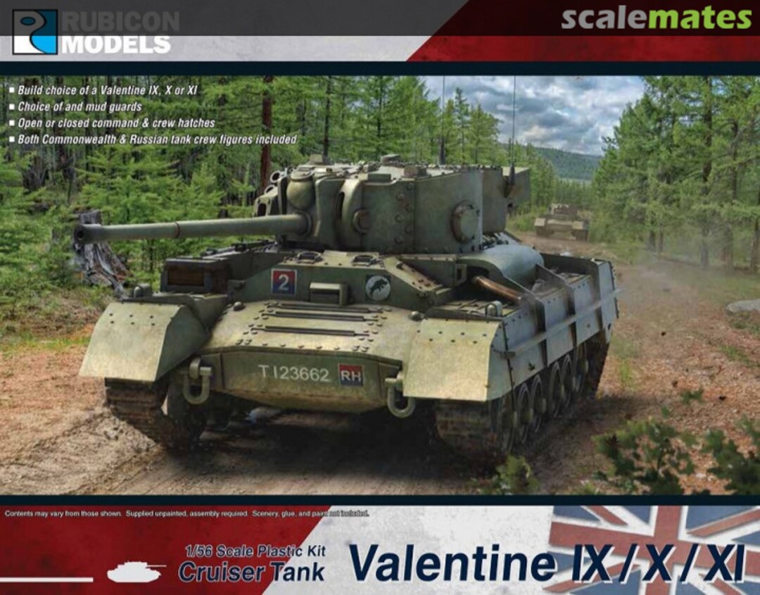 Boxart Valentine IX / X / XI 280098 Rubicon Models