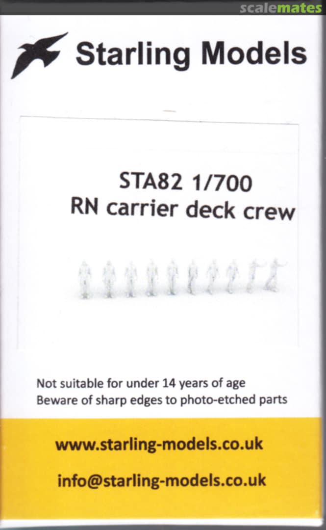 Boxart RN carrier deck crew STA82 Starling Models Boxart RN carrier deck crew STA82 Starling Models