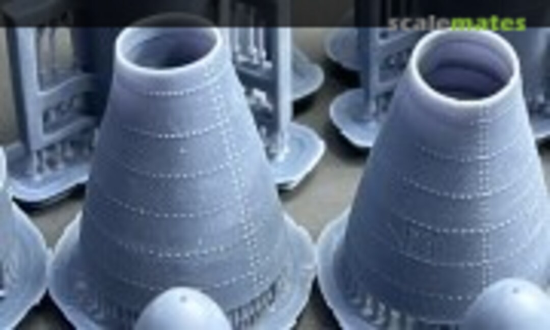 1:48 A-10 Warthog Exhaust Cone/Turbine Update/Upgrade (Phase Hangar Resin 48159) 48159