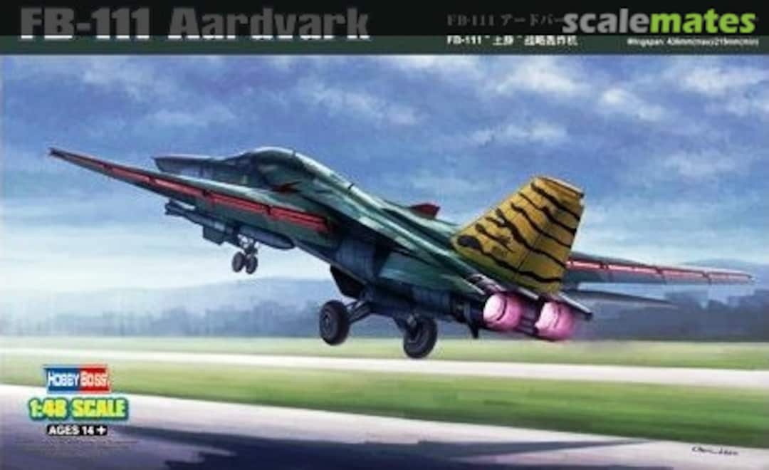 Boxart FB-111 Aardvark 80351 HobbyBoss Boxart FB-111 Aardvark 80351 HobbyBoss