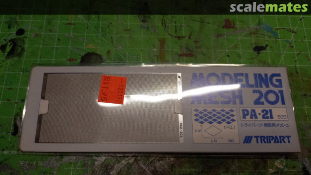 Boxart Modeling Mesh 201 PA-21 Tripart Boxart Modeling Mesh 201 PA-21 Tripart