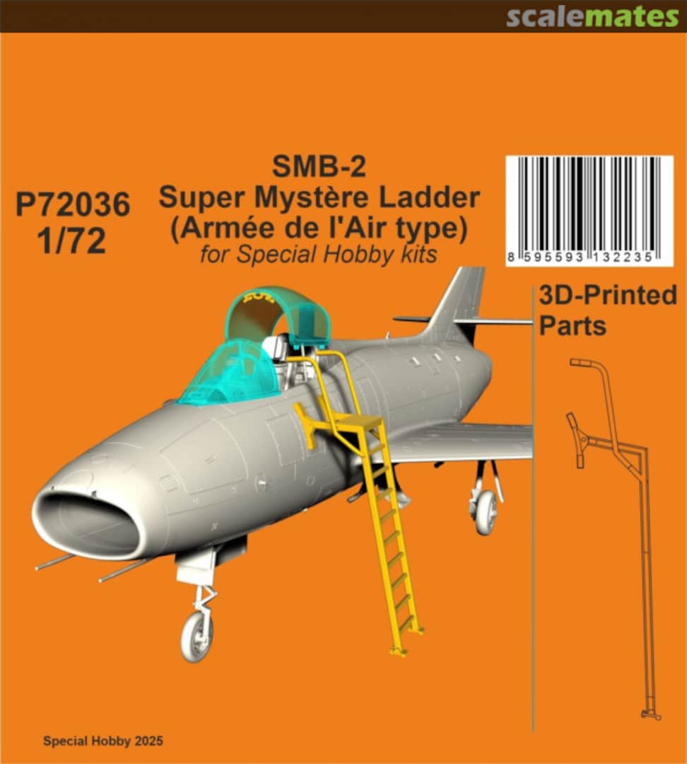 Boxart SMB-2 Super Mystere Ladder P72036 CMK Boxart SMB-2 Super Mystere Ladder P72036 CMK