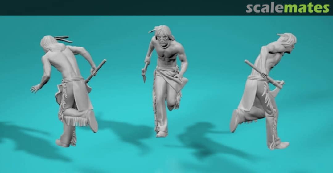 Boxart Native American - pose no 01 99209019-35 EMP3d Boxart Native American - pose no 01 99209019-35 EMP3d