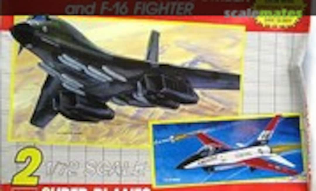 1:72 B-1B Strategic Bomber and F-16A Fighter (Monogram 6142)