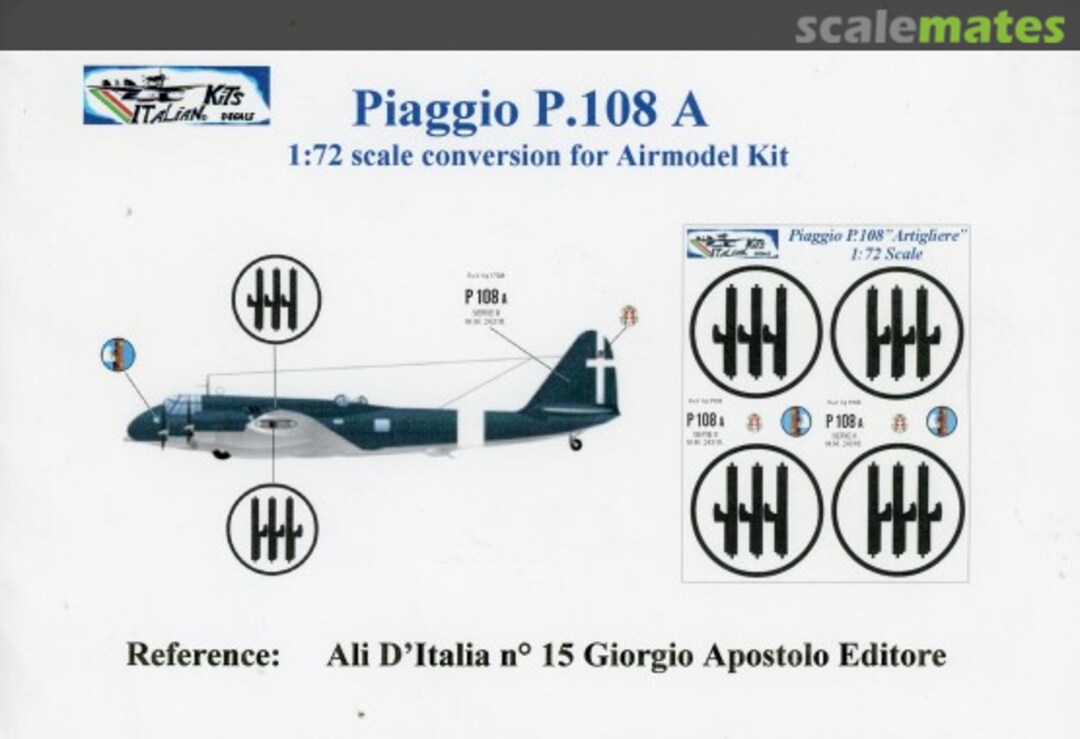 Boxart Piaggio P.108A IW05 Italian Wings Boxart Piaggio P.108A IW05 Italian Wings