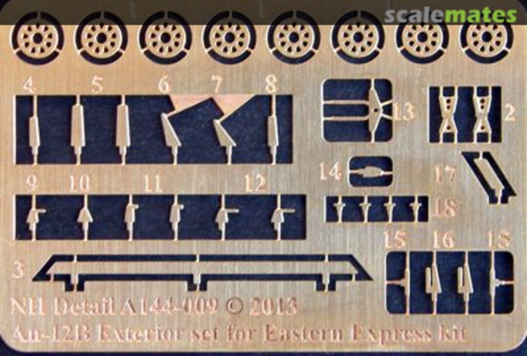 Boxart Ätzteile für Antonov An-12B Exterior Set, NH Detail, A144009 A144-009 NH Detail Boxart Ätzteile für Antonov An-12B Exterior Set, NH Detail, A144009 A144-009 NH Detail