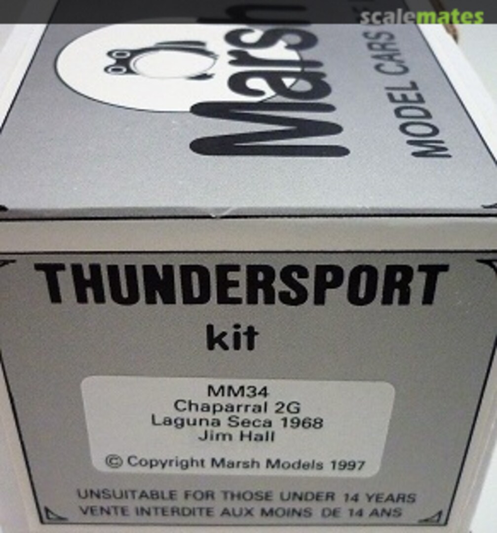 Boxart Chaparral 2G #2G001 MM34 Marsh Models Boxart Chaparral 2G #2G001 MM34 Marsh Models