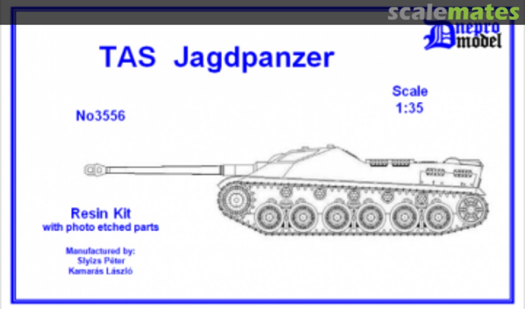 Boxart 44M Tas Jagdpanzer 3556 Dnepro Model Boxart 44M Tas Jagdpanzer 3556 Dnepro Model