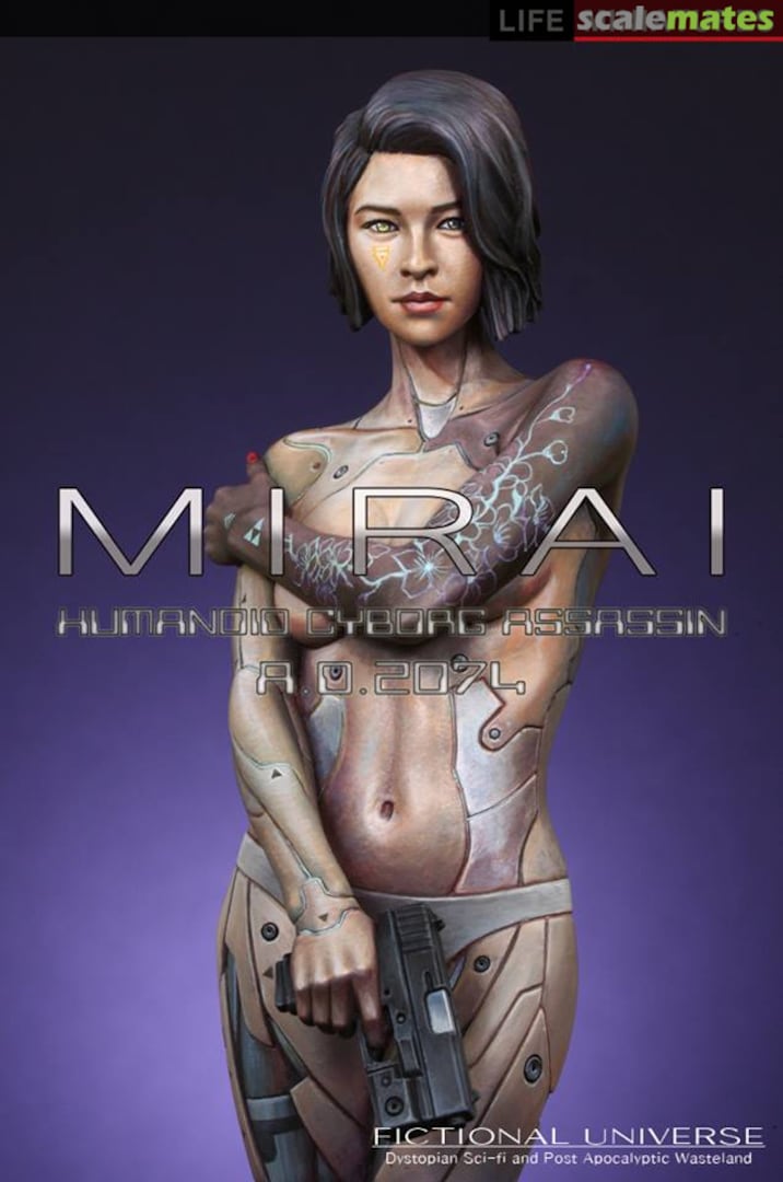 Boxart MIRAI Humanoid Cyborg Assassin A.D.2074 LM-FUB001 Life Miniatures Boxart MIRAI Humanoid Cyborg Assassin A.D.2074 LM-FUB001 Life Miniatures