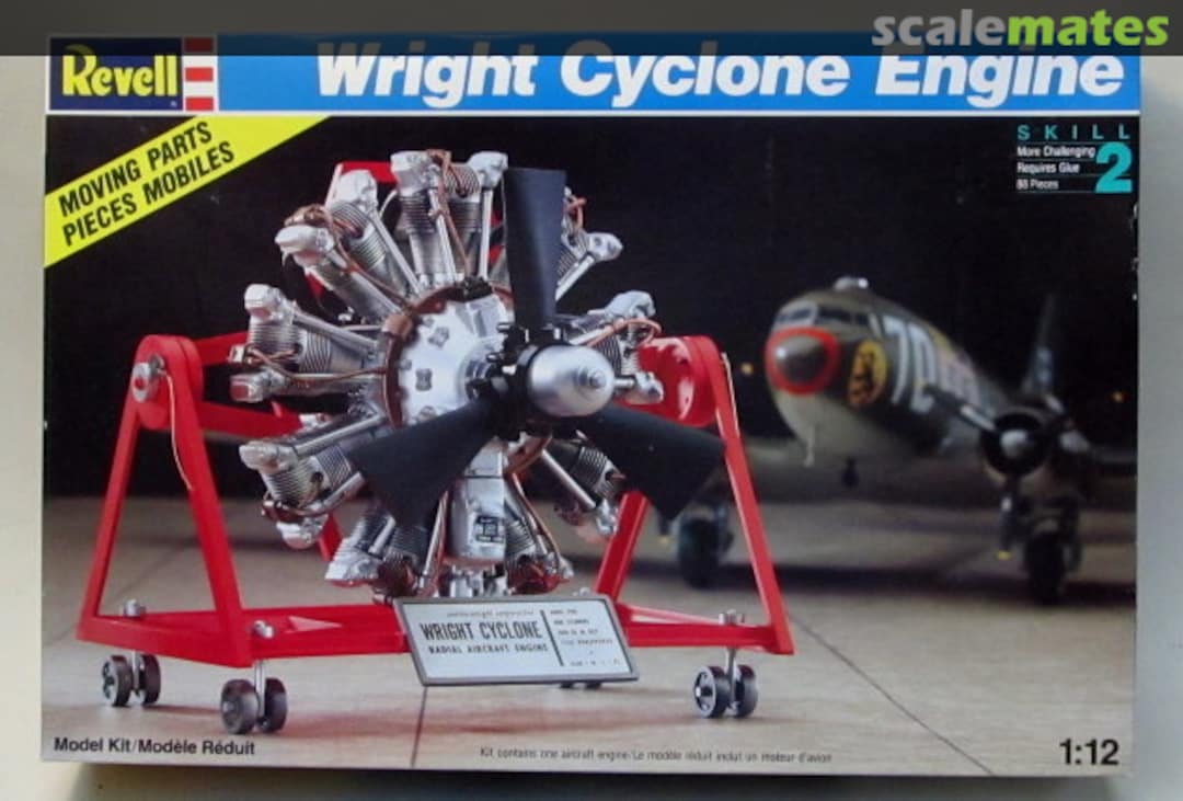 Boxart Wright Cyclone Engine 8881 Revell