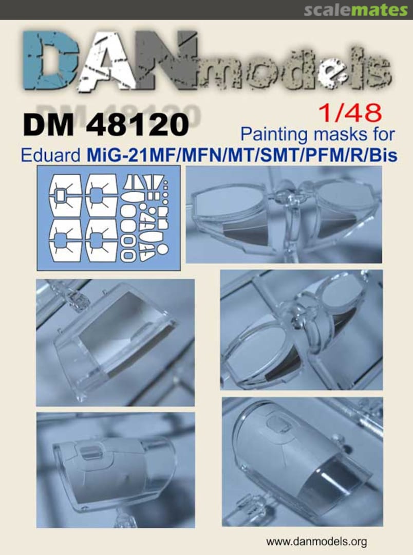 Boxart Painting mask for MiG-21 MF/MFN/MT/SMT/PFM/R/Bis DM48120 DANmodels Boxart Painting mask for MiG-21 MF/MFN/MT/SMT/PFM/R/Bis DM48120 DANmodels