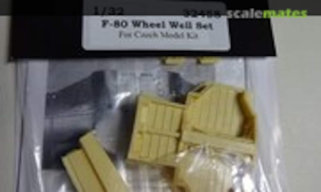 1:32 F-80 Wheel Well Set (True Details 32458) 32458