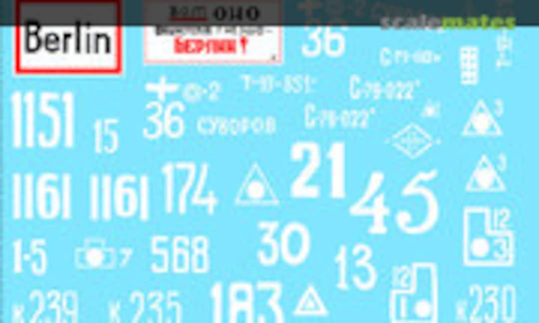 1:35 Battle for Berlin 45 (Colibri Decals 35002) 35002