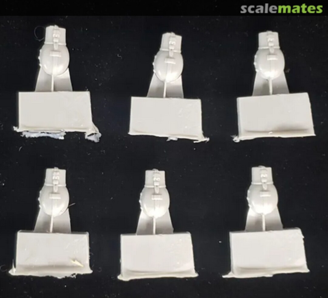 Boxart German 0.80 L Canteens, Stored (set of 6 — early, 1939-42 pattern) 5158 Tiger Model Designs Boxart German 0.80 L Canteens, Stored (set of 6 — early, 1939-42 pattern) 5158 Tiger Model Designs