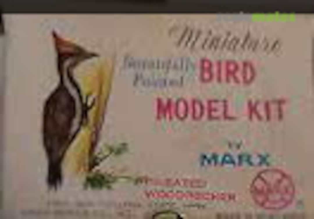 Boxart Pileated Woodpecker HK 6157-10 Marx Toy Company Boxart Pileated Woodpecker HK 6157-10 Marx Toy Company