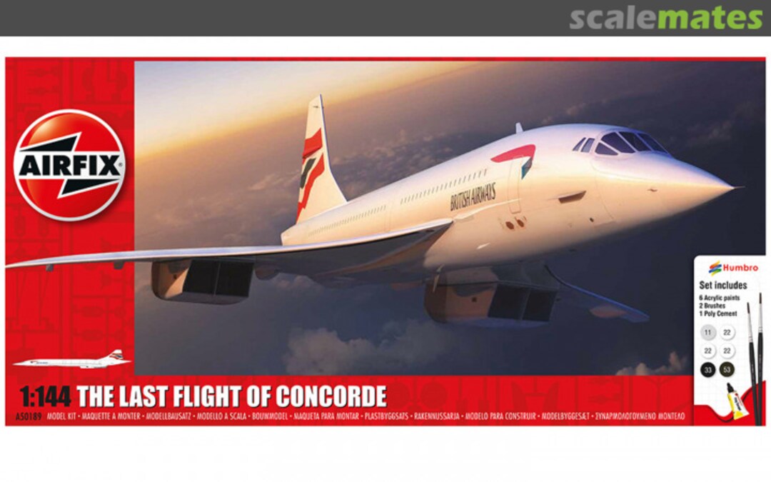 Boxart The Last Flight of Concorde A50189 Airfix Boxart The Last Flight of Concorde A50189 Airfix
