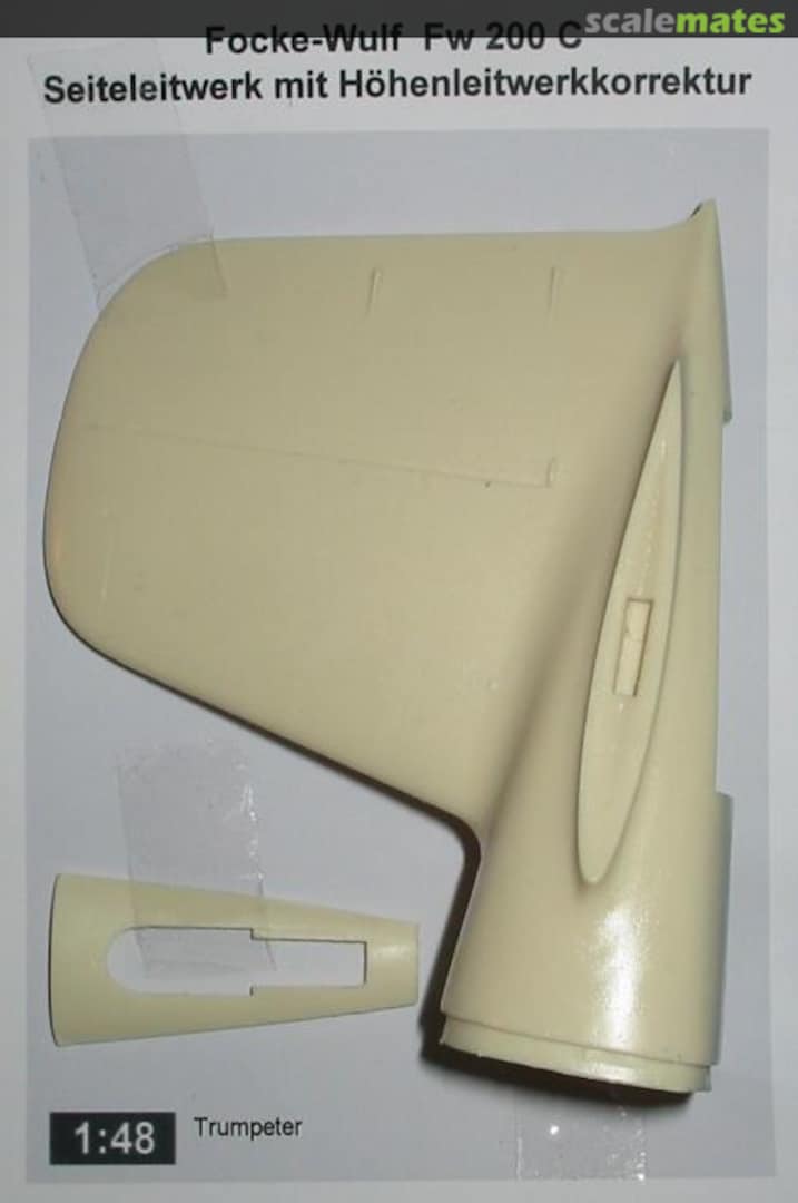 Boxart Focke-Wulf Fw 200 C Seitenleitwerk mit Höhenleitwerkskorrektur Andreas Duda Boxart Focke-Wulf Fw 200 C Seitenleitwerk mit Höhenleitwerkskorrektur Andreas Duda