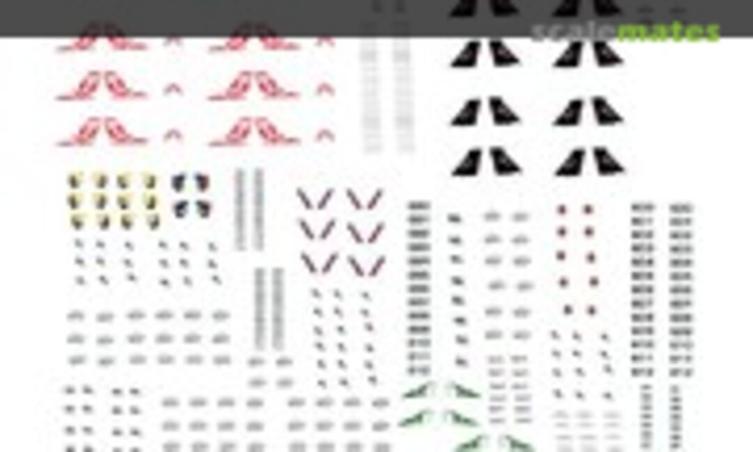 1:350 CVW-15 (1983) Air Wing Decal Set (David's Scale Models CVW-15-1983) CVW-15-1983