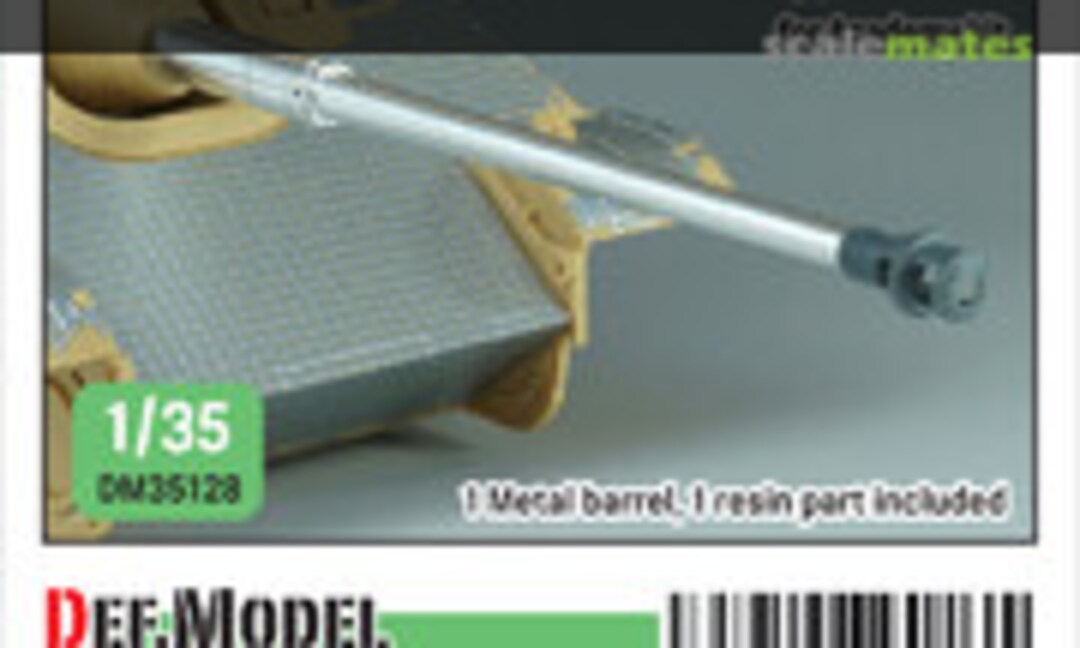 1:35 PAK 43/3 L71 Gun Barrel Set Sd.Kfz. 173 Jagdpanther (Def.Model DM35128) DM35128