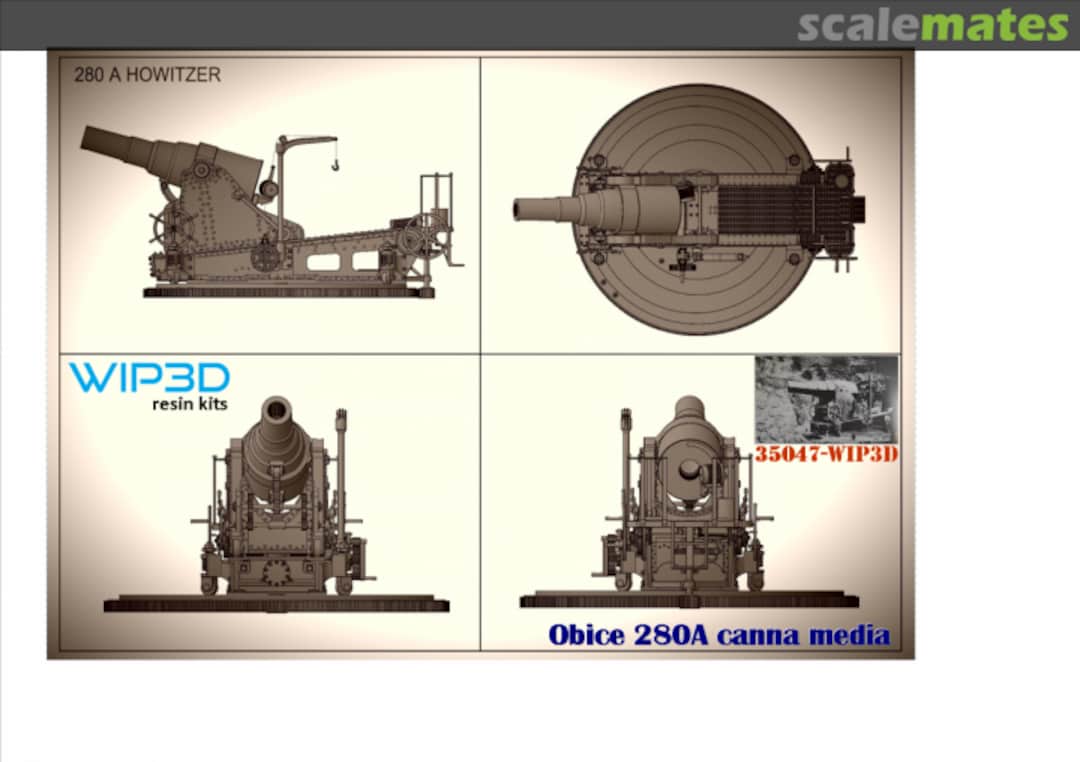 Boxart Obice 280A canna media 35047-WIP3D WIP3D Boxart Obice 280A canna media 35047-WIP3D WIP3D