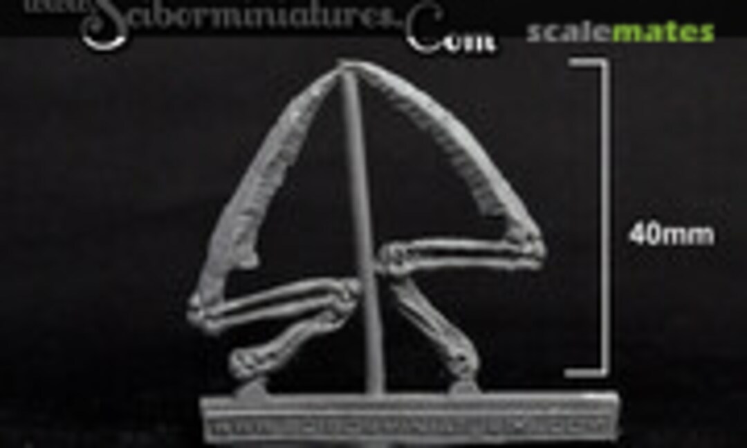 No Monster Claws (2 pcs) (Scibor Monsterous Miniatures CPMW0236) CPMW0236