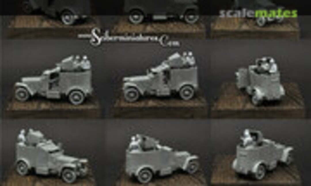1:72 Polish Peugeot 1918 37mm Gun With Crew (Scibor Monsterous Miniatures 72HM0059) 72HM0059