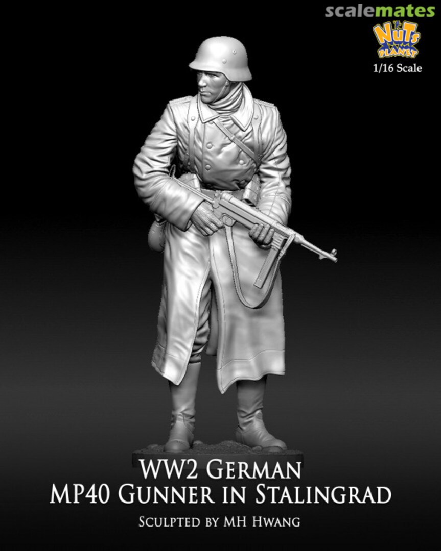 Boxart WW2 German MP40 Gunner in Stalingrad NP-12006 NuTs PLANET Boxart WW2 German MP40 Gunner in Stalingrad NP-12006 NuTs PLANET