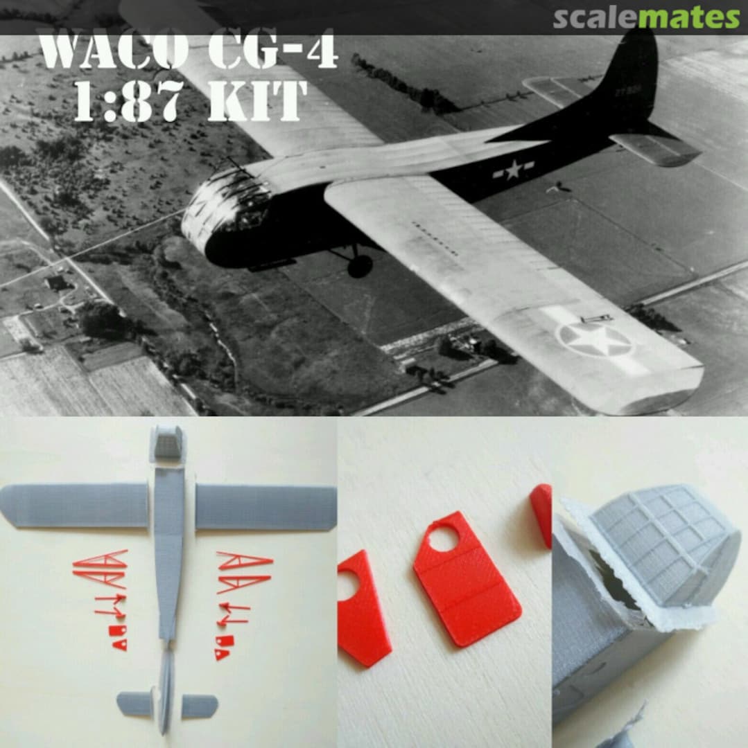 Boxart WACO CG-4A F_007 my3dbase Boxart WACO CG-4A F_007 my3dbase