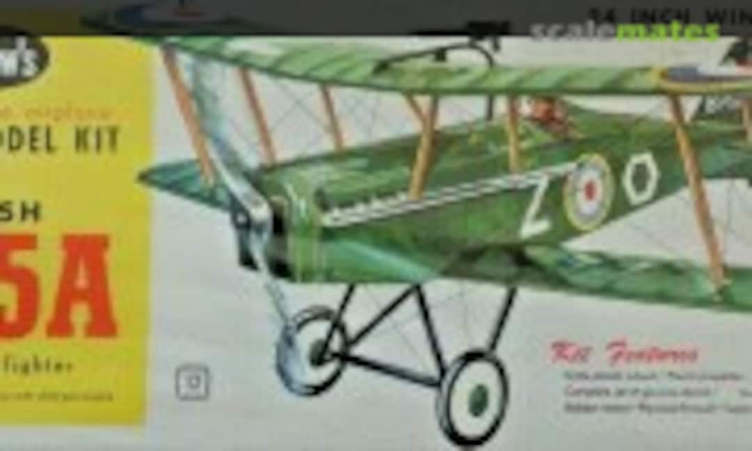 1:12 British S.E.5A (Guillow's 202)