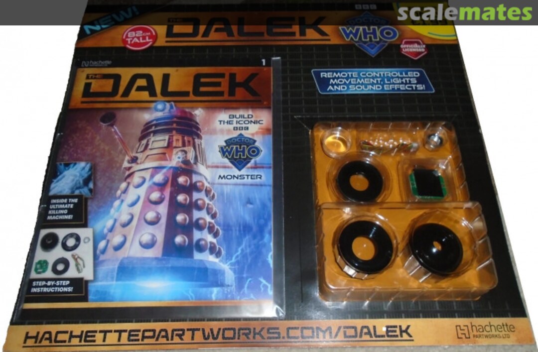 Boxart The Dalek DALEK Hachette Partworks Ltd. Boxart The Dalek DALEK Hachette Partworks Ltd.