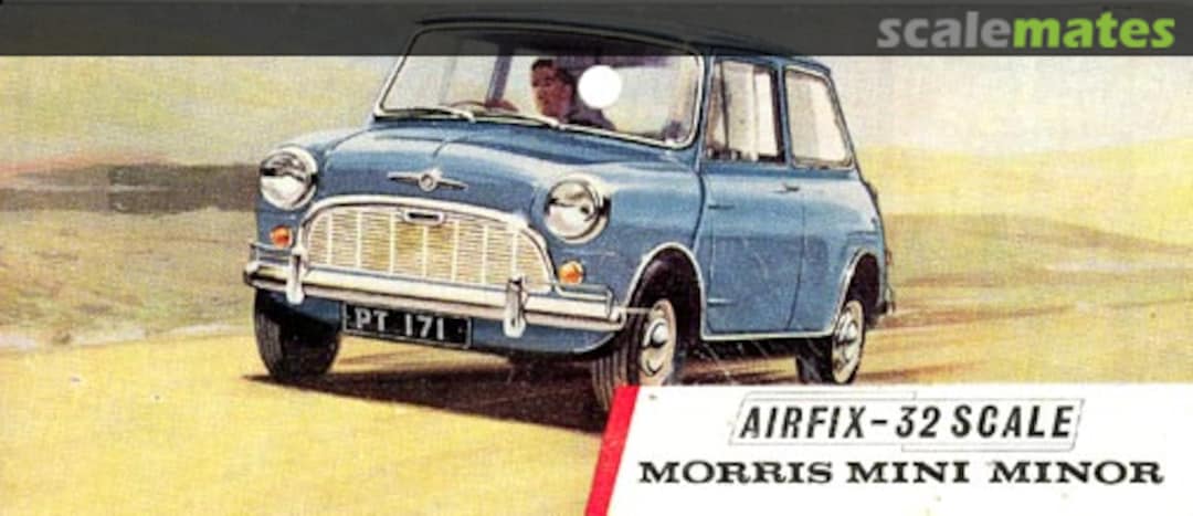 Boxart Morris Mini Minor M4C Airfix Boxart Morris Mini Minor M4C Airfix