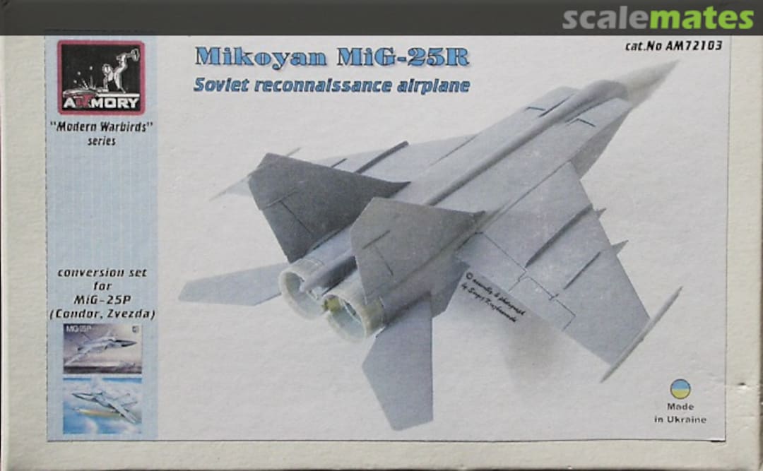 Boxart Mikoyan MiG-25R Foxbat AM72103 Armory Boxart Mikoyan MiG-25R Foxbat AM72103 Armory