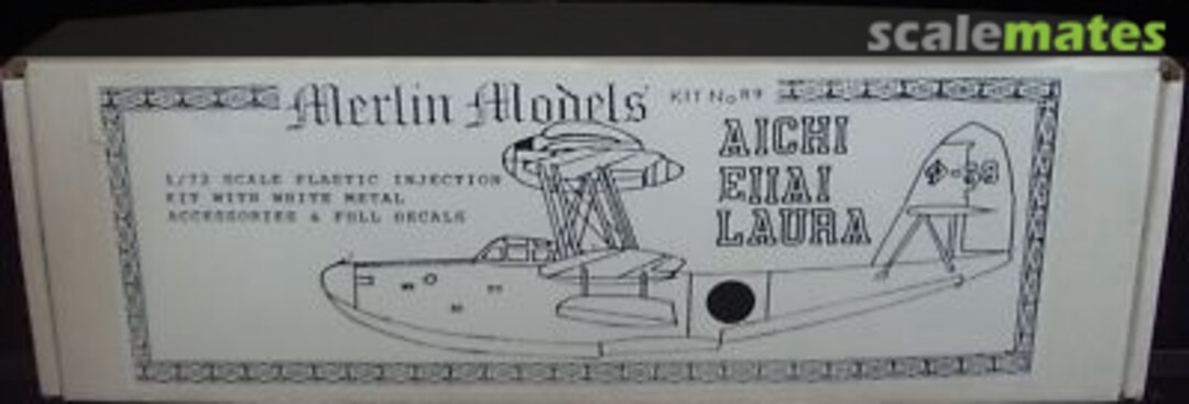 Boxart Aichi E11A1 Laura 89 Merlin Models Boxart Aichi E11A1 Laura 89 Merlin Models