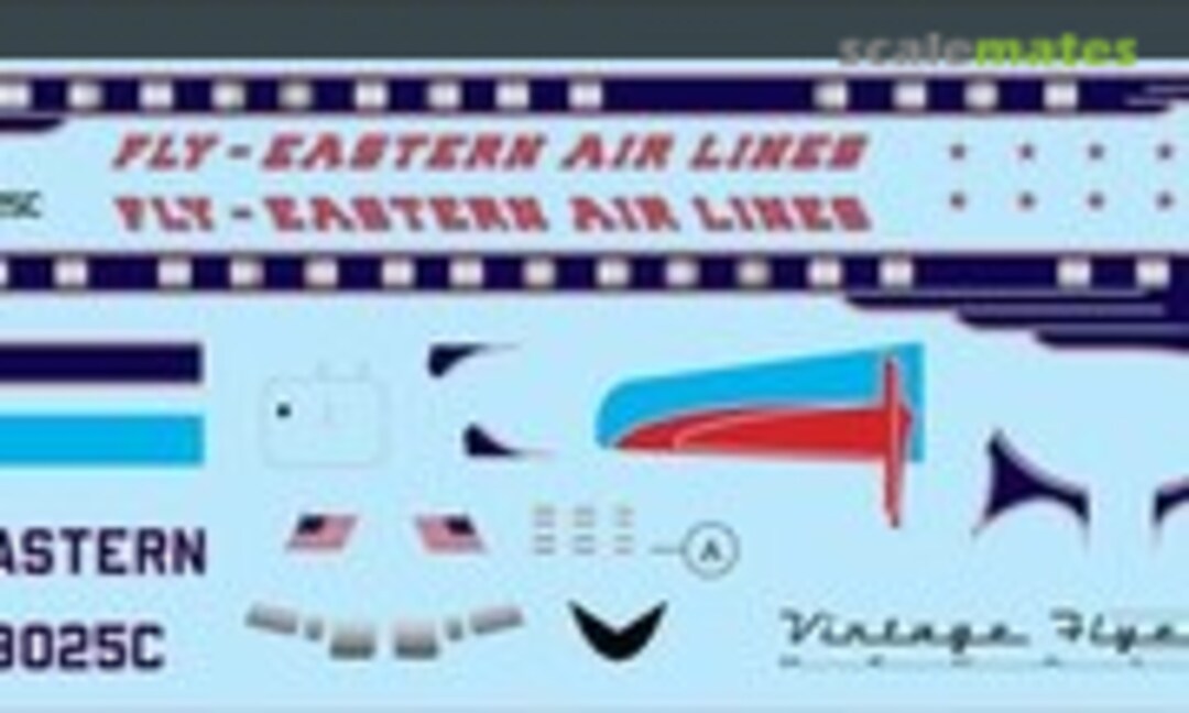 1:72 DC-6B Eastern (55) (Vintage Flyer Decals VFD072-015) VFD072-015
