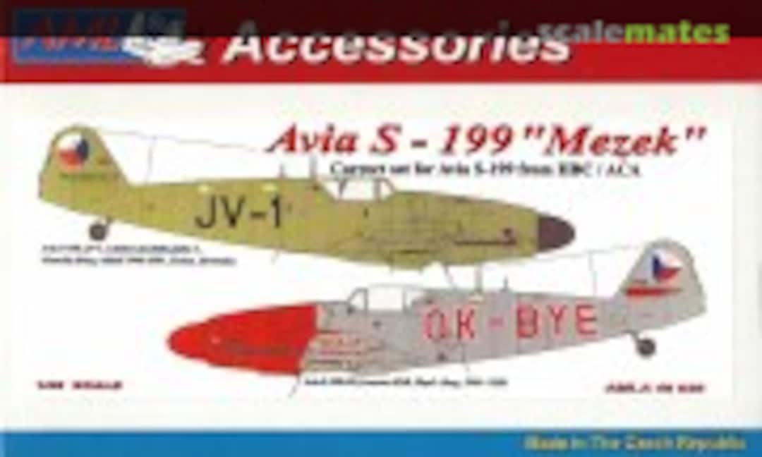 1:48 Avia S-199 Mezek correction set (AML AMLA48038) AMLA48038