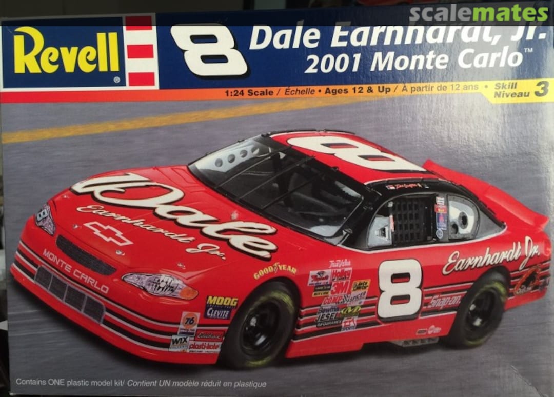 Boxart #8 Dale Earnhardt, Jr. 2001 Monte Carlo 85-2358 Revell Boxart #8 Dale Earnhardt, Jr. 2001 Monte Carlo 85-2358 Revell
