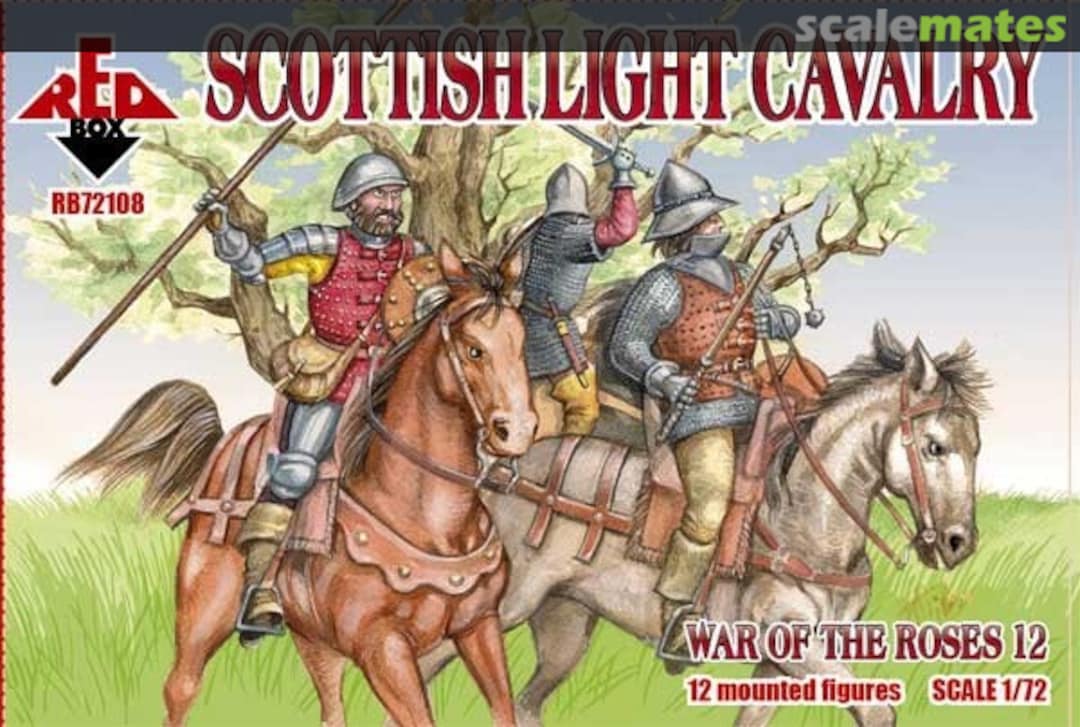 Boxart Scottish Light Cavalry RB72108 Red Box Boxart Scottish Light Cavalry RB72108 Red Box
