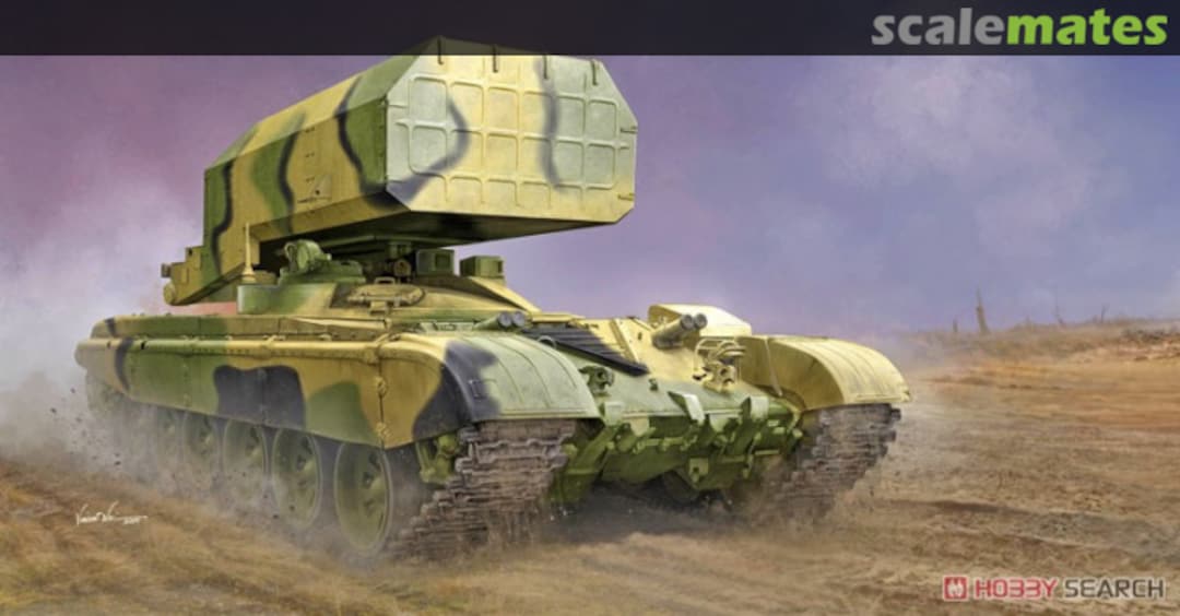 Boxart TOS-1 Multiple Rocket Launcher Mod. 1989 09560 Trumpeter