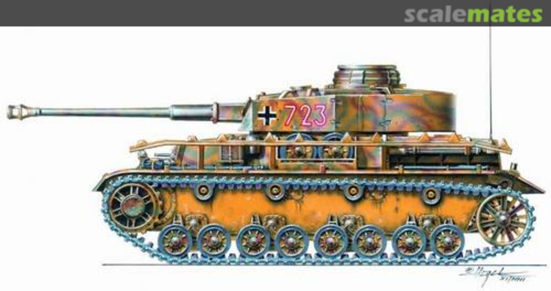 Boxart Pz.Kpfw. IV Ausf. J MV020 Planet Models Boxart Pz.Kpfw. IV Ausf. J MV020 Planet Models