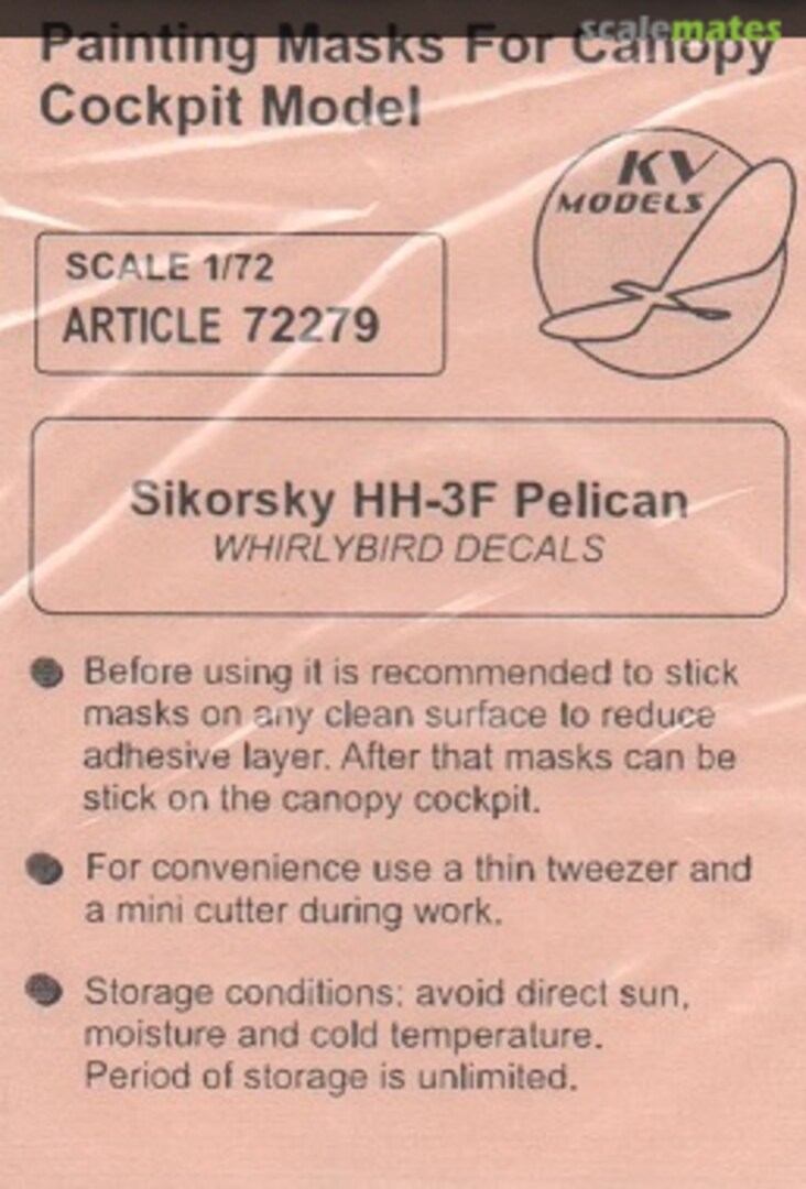 Boxart Sikorsky HH-3F Pelican 72279 KV Models
