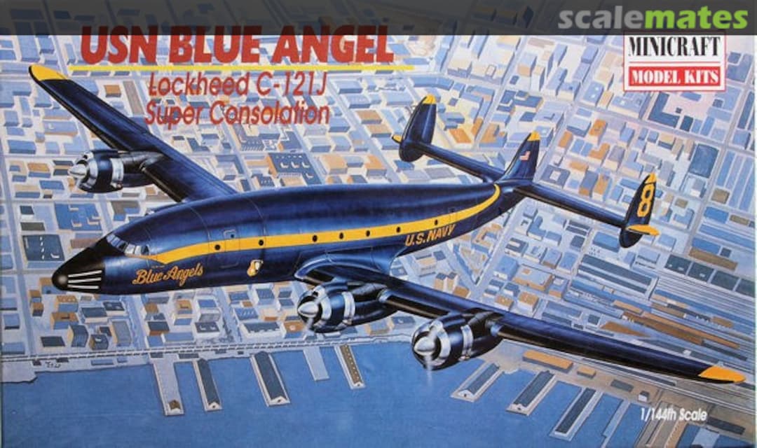 Boxart Lockheed C-121J Super Consolation 14468 Minicraft Model Kits Boxart Lockheed C-121J Super Consolation 14468 Minicraft Model Kits
