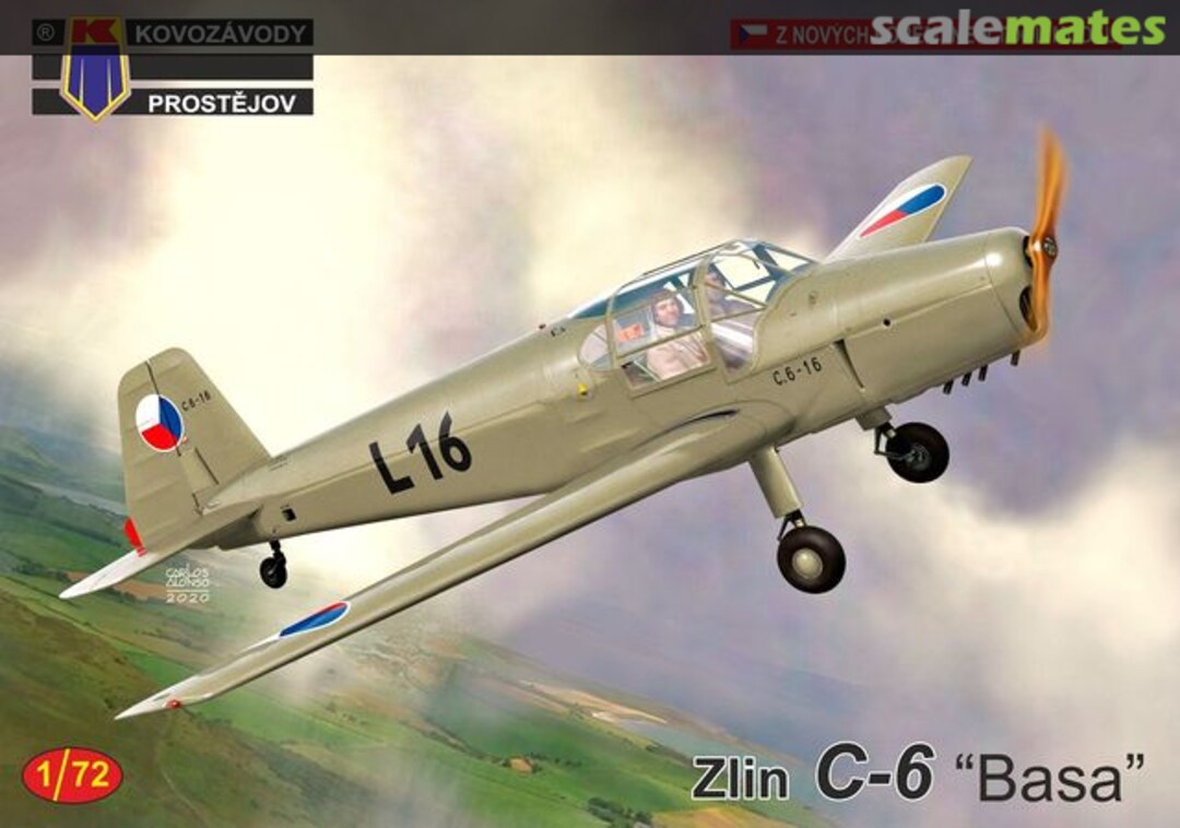 Boxart Zlín C-6 "Basa" KPM0230 Kovozávody Prostějov