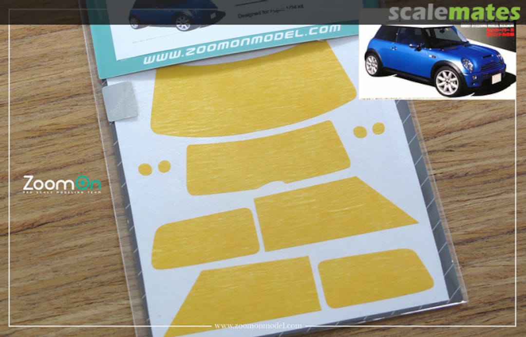 Boxart Window & light painting masks - Mini Cooper S ZD055 ZoomOn Boxart Window & light painting masks - Mini Cooper S ZD055 ZoomOn