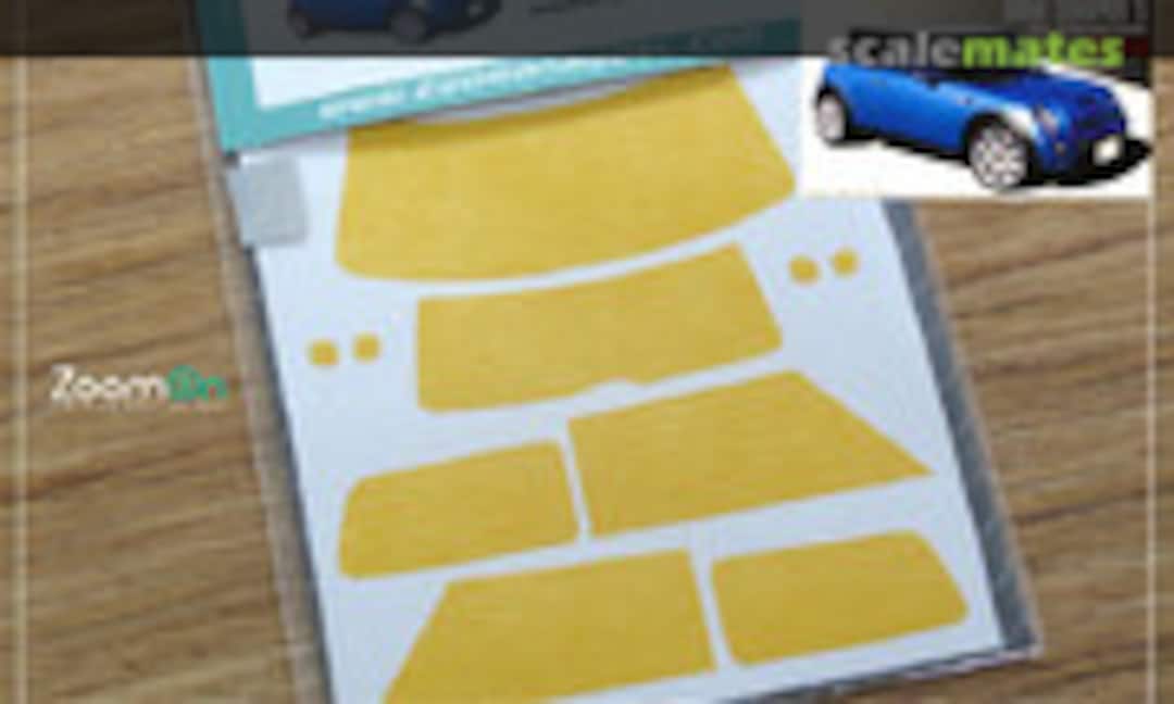 1:24 Window & light painting masks - Mini Cooper S (ZoomOn ZD055)