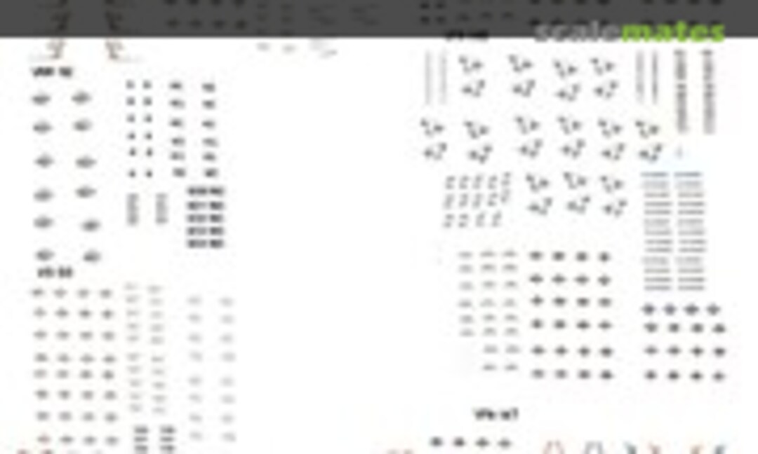 1:350 CVW-9 (1997) Air Wing Decal Set (David's Scale Models CVW-9-1997) CVW-9-1997